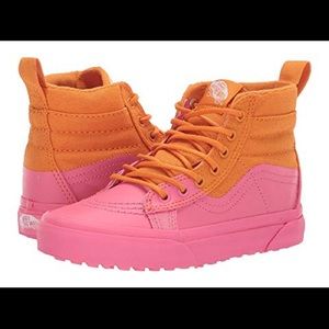 Vans Shoes - VANS SK8-HI ๐ Dark Ceddar/Pink Lemonade color! Vans Shoes - VANS SK8-HI ๐ Dark Ceddar/Pink Lemonade color!